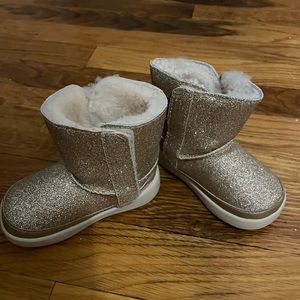 Ugg Gold Glitter Toddler Boots